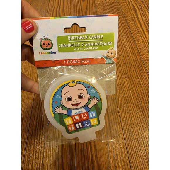 Cocomelon Birthday Party Supplies Custom Banner Candle Table Decorations NEW - Picture 2 of 7